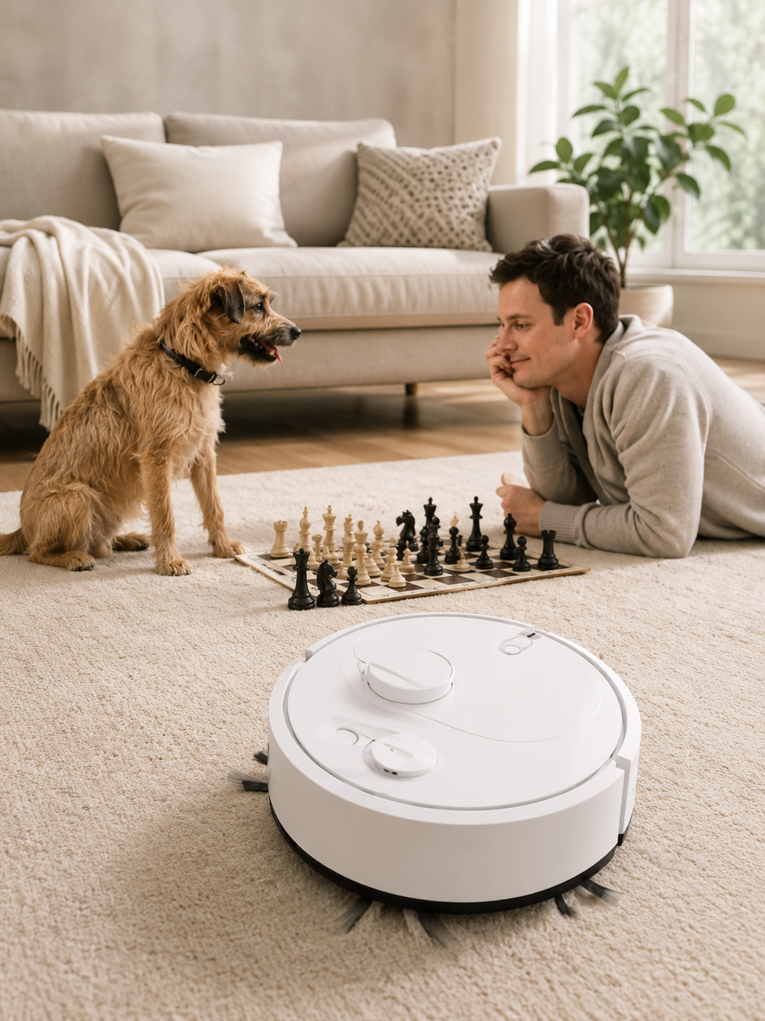 Contenu de la boîte – robot aspirateur balayeur laveur 3-en-1