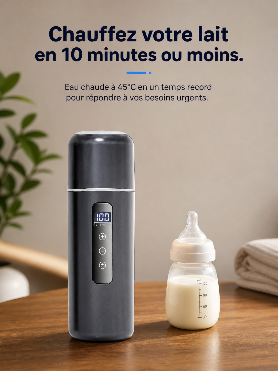 Chauffe-Eau Portable 12V/24V – Idéal Voiture, Camion & Voyage