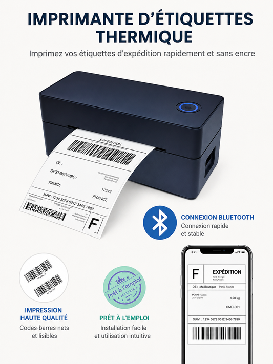 	Imprimante thermique d’étiquettes Xprinter 9260 – vue de face