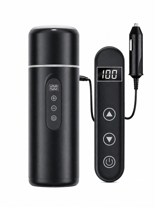 Chauffe-Eau Portable 12V/24V – Idéal Voiture, Camion & Voyage