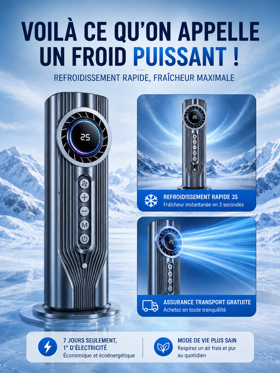 Détail du réservoir d’eau de l’humidificateur intégré