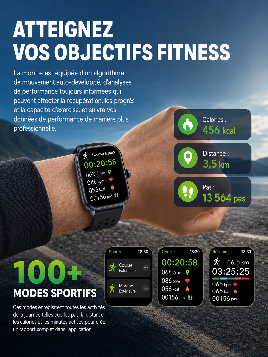 Suivi activité sportive avec le Xiaomi Watch 5