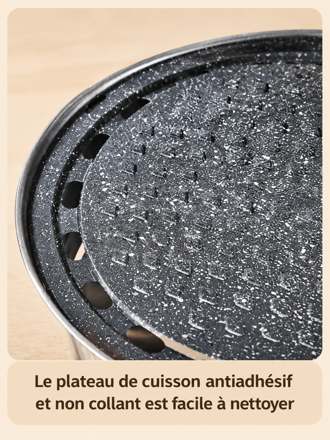 Barbecue Portable au Charbon 28cm – Grill Tabletop Compact pour Jardin & Camping