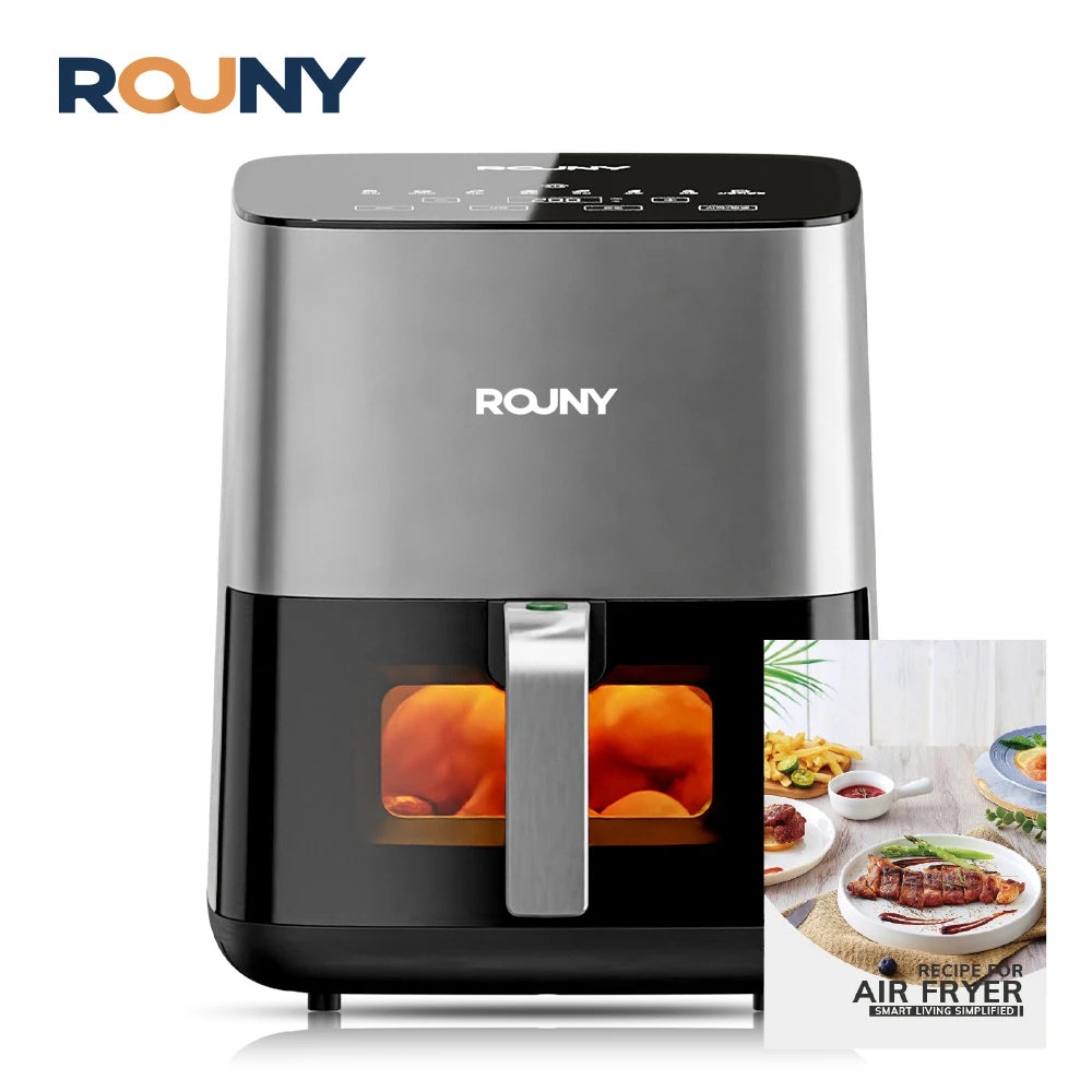 	Cuisson sans huile – frites dorées dans la friteuse ROUNY