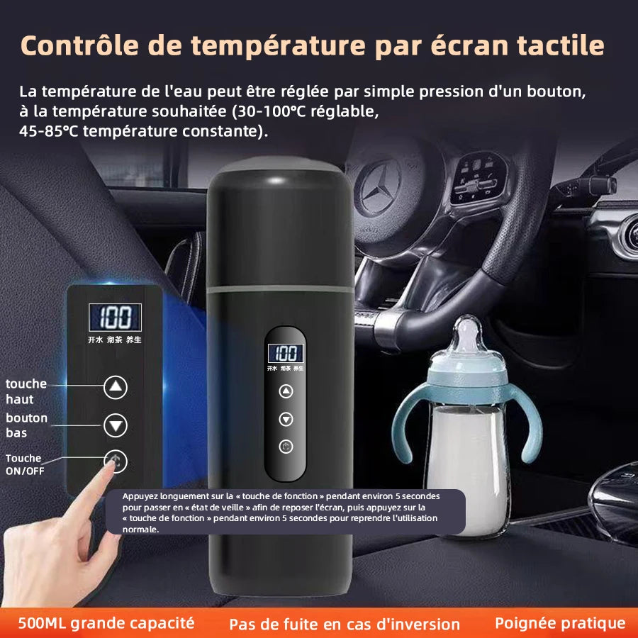 	Chauffe-eau portable Techlynx – compact et sécurisé