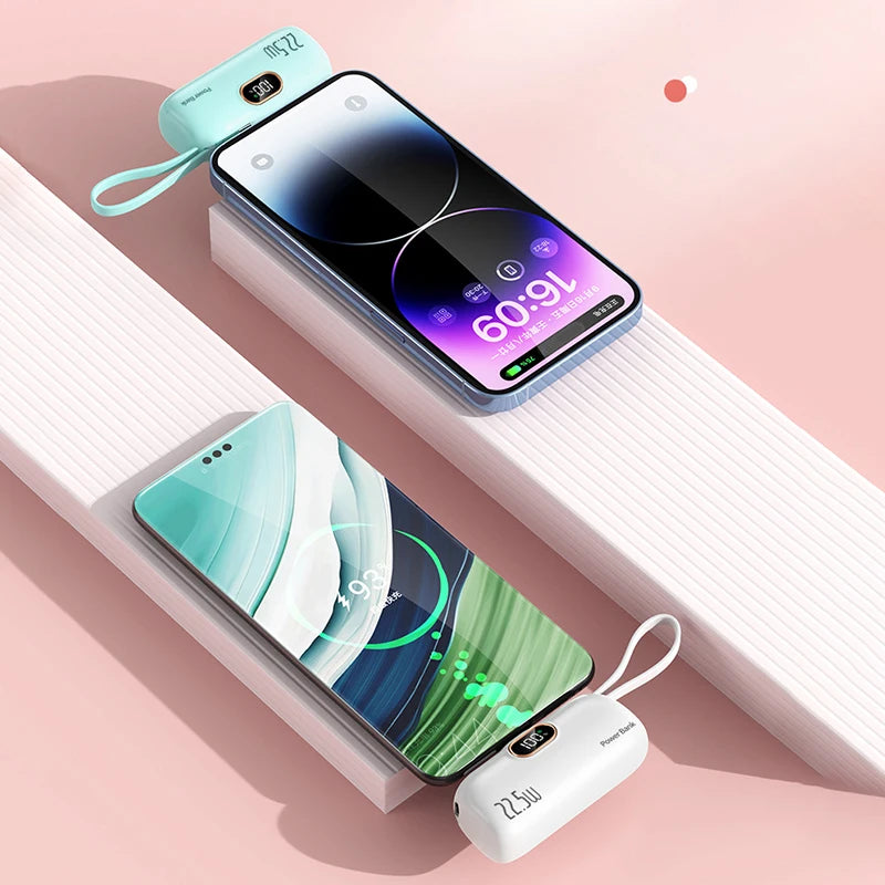 Batterie Externe Ultra-Compacte – Charge Rapide 22.5W | 10000 à 50000mAh