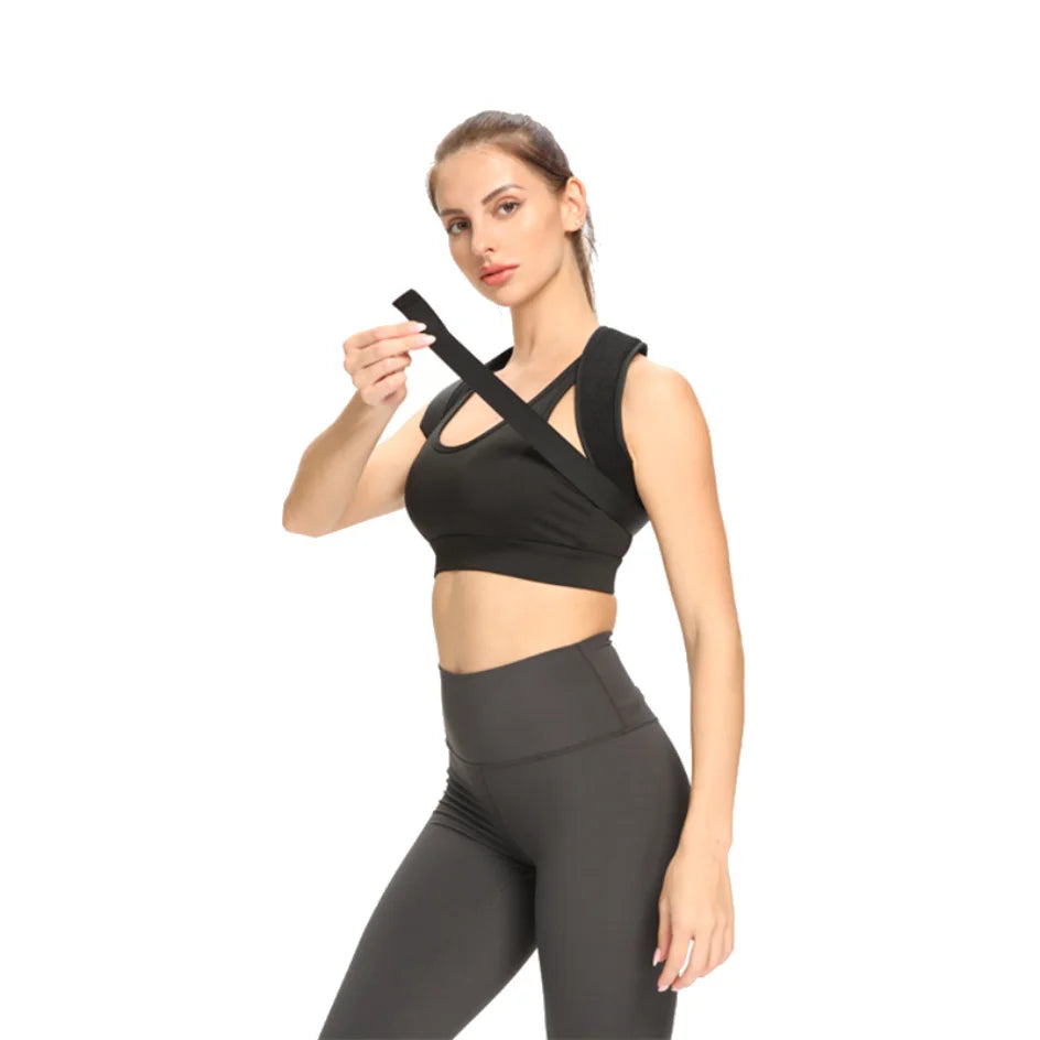 Ceinture Correctrice de Posture – Soutien Dos & Épaules Ajustable