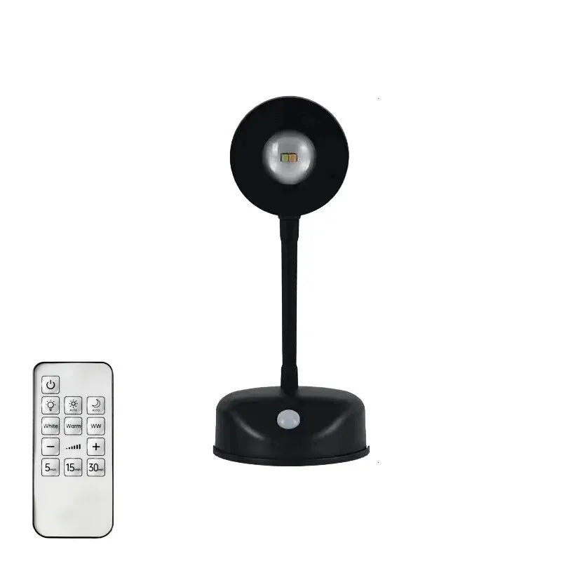 Spot LED avec Capteur de Mouvement – Veilleuse Rechargeable USB, 3 Températures de Couleur, Intérieur