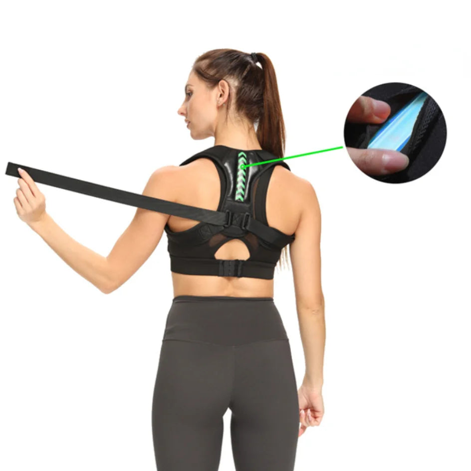 Ceinture correctrice portée – soutien dos et épaules