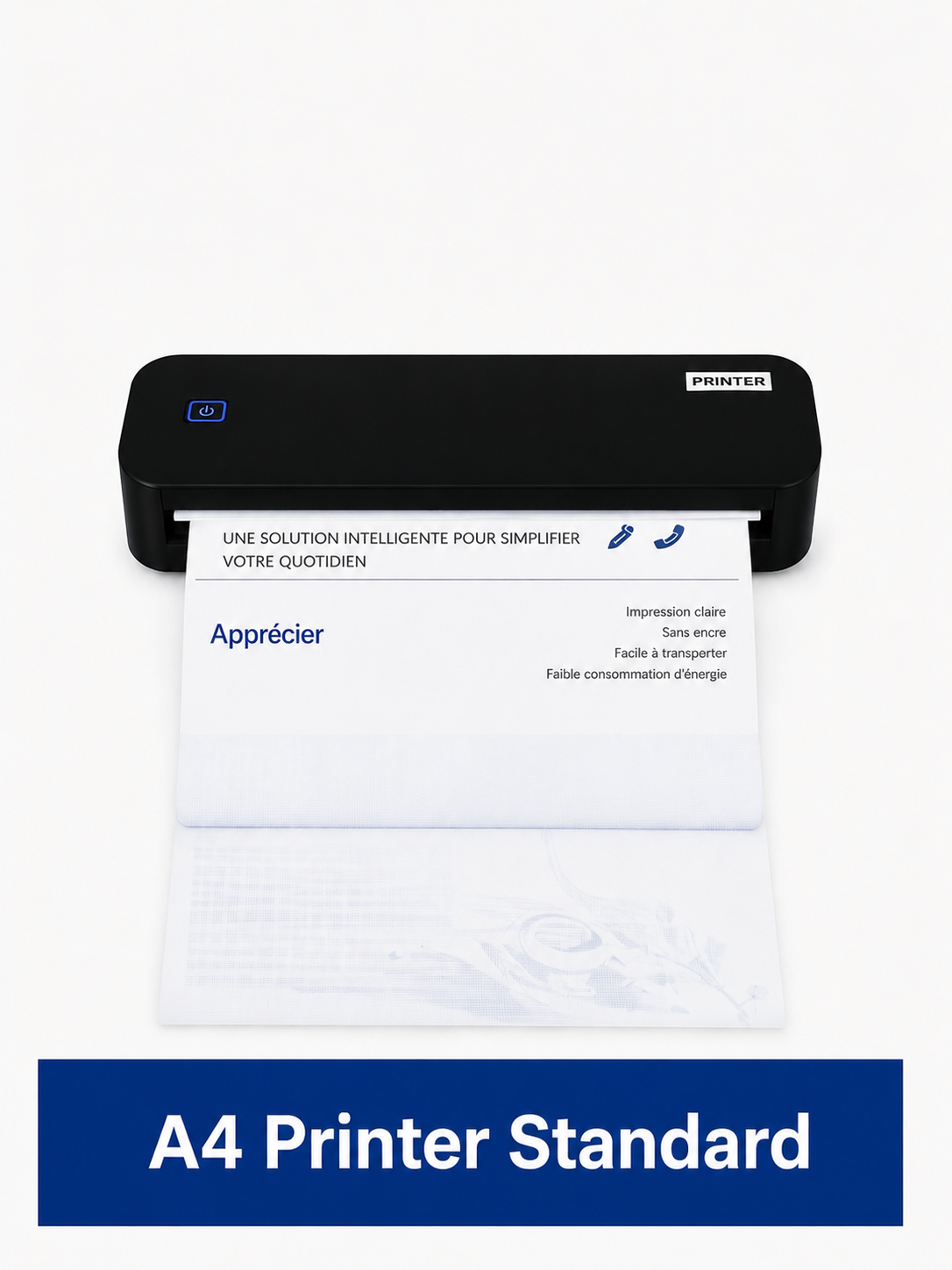 Imprimante portable INSTOFC GZMA412 – compatible iOS et Android