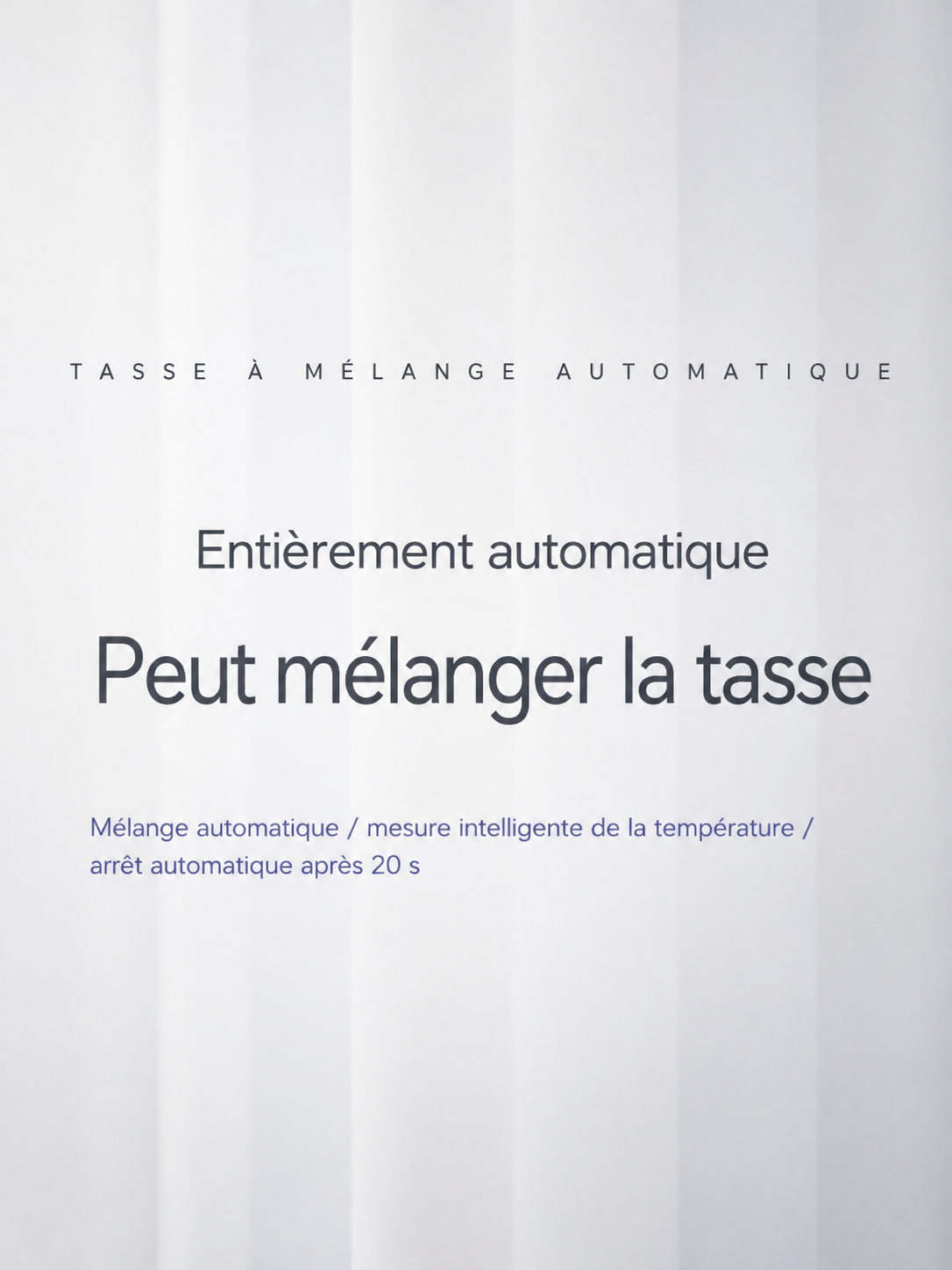 Mug Auto-Mélangeur Intelligent 380ml — Affichage Température & Charge USB-C