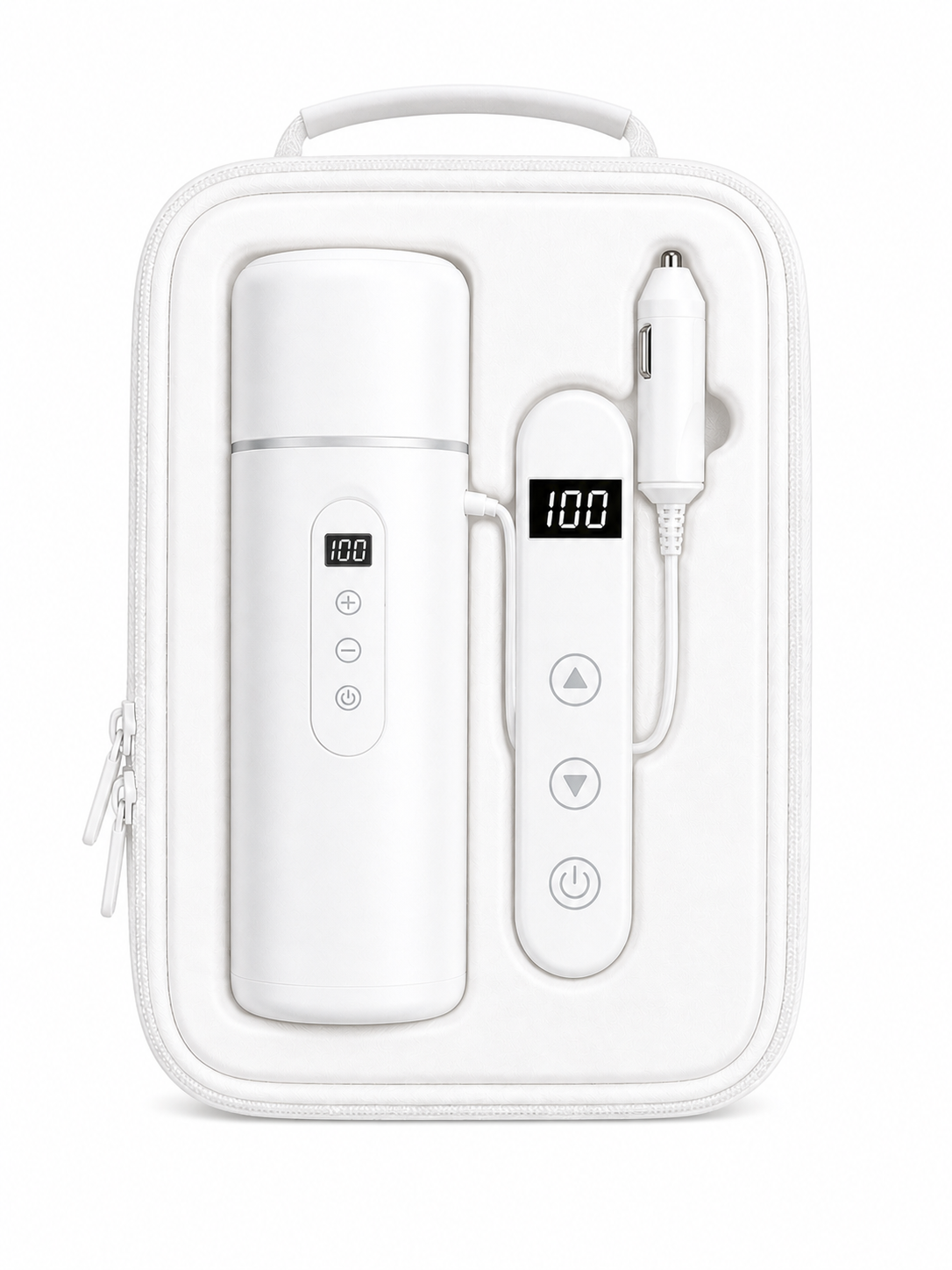 Chauffe-Eau Portable 12V/24V – Idéal Voiture, Camion & Voyage