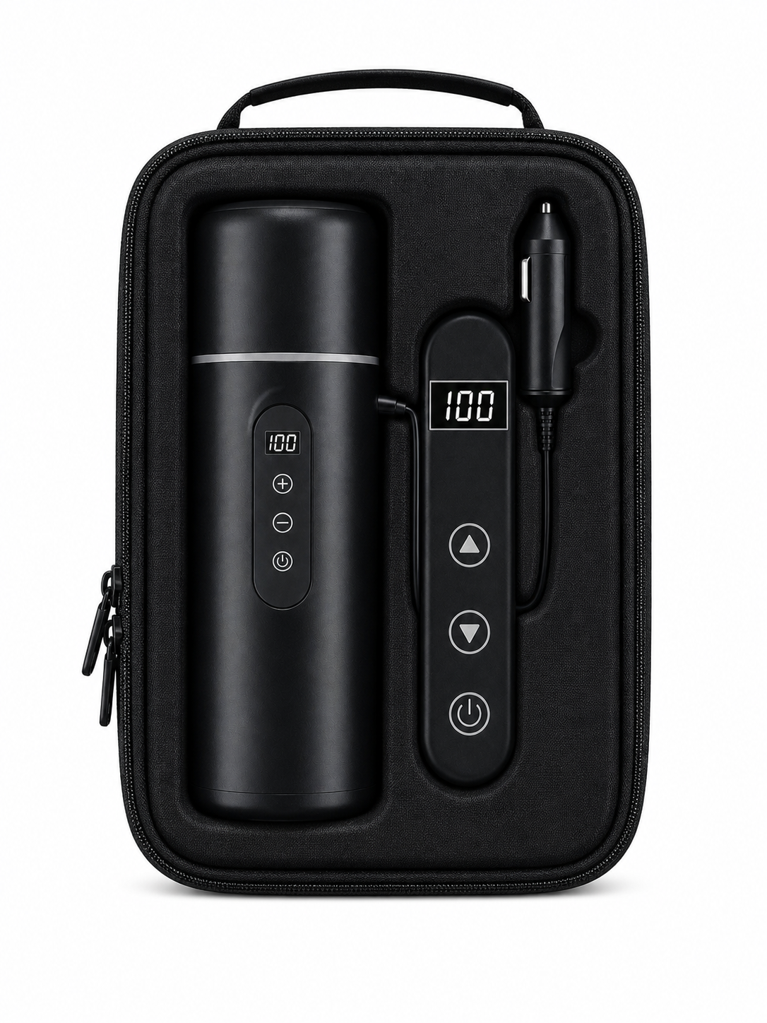 Chauffe-Eau Portable 12V/24V – Idéal Voiture, Camion & Voyage